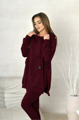 Bluza damska bordo OFF PINK